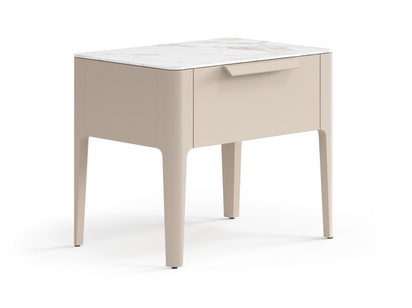 Мебель Тумба прикроватная Piega 1 ящик. Цвет Матовый бисквитный. Материал Гладкая эмаль. Коллекция Тумба прикроватная Piega 1 ящик. Фото. Мебель Тумба прикроватная Piega 1 ящик. Цвет Матовый бисквитный. Материал Гладкая эмаль. Коллекция Тумба прикроватная Piega 1 ящик. Картинка.