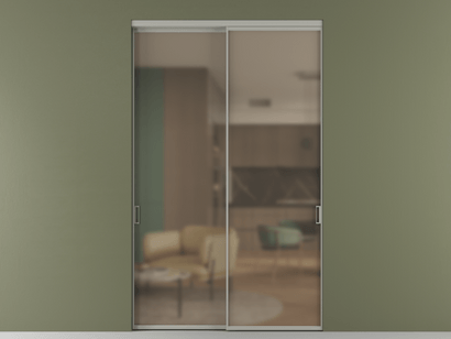 Алюминевая перегородка АЛПР 040.01_АНСР_Бронза сатин триплекс_new. Цвет Алюминий нейтральный серый. Материал Алюминий в эмали. Коллекция Перегородка Formato внутри проёма двустворчатая. Фото. Алюминевая перегородка АЛПР 040.01_АНСР_Бронза сатин триплекс_new. Цвет Алюминий нейтральный серый. Материал Алюминий в эмали. Коллекция Перегородка Formato внутри проёма двустворчатая. Картинка.