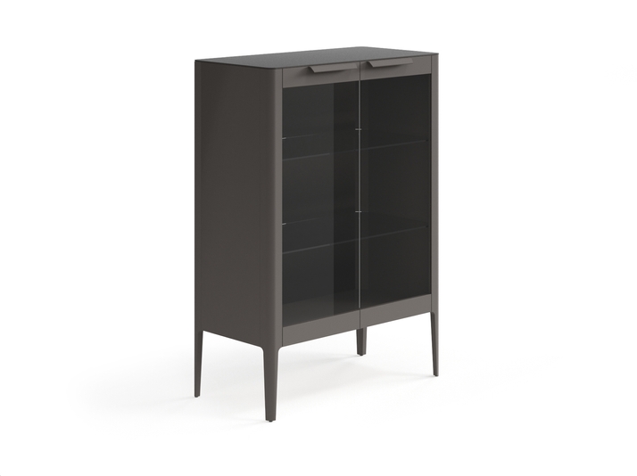 Мебель Витрина Piega. Цвет Матовый антрацит. Материал Гладкая эмаль. Коллекция Витрина Piega. Фото. Мебель Витрина Piega. Цвет Матовый антрацит. Материал Гладкая эмаль. Коллекция Витрина Piega. Картинка.