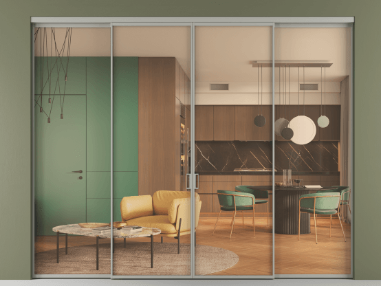 Алюминевая перегородка АЛПР 040.01_АНСР_ПРОЗ ОРАНЖ_new. Цвет Алюминий нейтральный серый. Материал Алюминий в эмали. Коллекция Перегородка Formato внутри проёма 4 створки. Фото. Алюминевая перегородка АЛПР 040.01_АНСР_ПРОЗ ОРАНЖ_new. Цвет Алюминий нейтральный серый. Материал Алюминий в эмали. Коллекция Перегородка Formato внутри проёма 4 створки. Картинка.