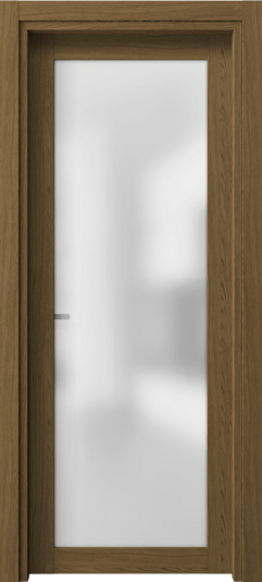 Дверь межкомнатная 2102 ТФД САТ. Цвет Торфяной дуб. Материал Ламинатин. Коллекция Neo. Картинка.