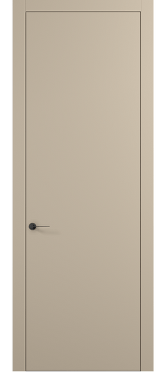 Дверь межкомнатная 0010 ПЭСБ. Цвет ПЭТ светло-бежевый. Материал ПЭТ. Коллекция Planum Pro. Картинка.