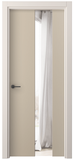 Дверь межкомнатная 4226 ПЭСК ДВ ЗЕР. Цвет ПЭТ серо-коричневый . Материал ПЭТ. Коллекция Freedom. Картинка.