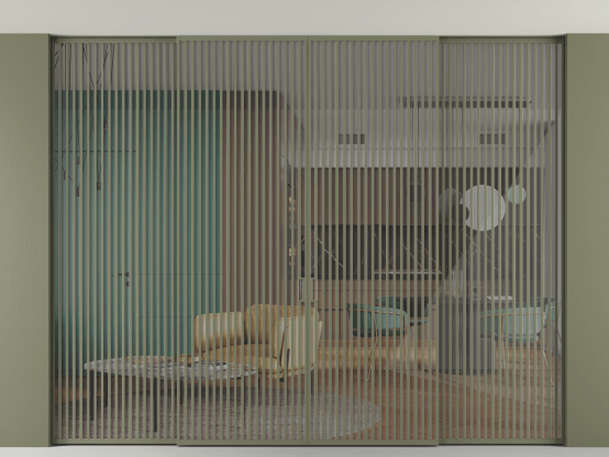 Алюминевая перегородка АЛПР 040.06 АОТ Алюминий оливковый тёмный Stopsol Clear прозрачное. Цвет Алюминий оливковый тёмный. Материал Алюминий в эмали. Коллекция Перегородка Formato внутри проёма скрытое крепление в потолок 4 створки. Фото. Алюминевая перегородка АЛПР 040.06 АОТ Алюминий оливковый тёмный Stopsol Clear прозрачное. Цвет Алюминий оливковый тёмный. Материал Алюминий в эмали. Коллекция Перегородка Formato внутри проёма скрытое крепление в потолок 4 створки. Картинка.