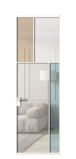 Межкомнатная дверь АЛПЛ041.23 БЕЛ 4 стекла. Цвет Алюминий Белый. Материал Алюминий. Коллекция Mosaic. Фото. Дверь межкомнатная АЛПЛ041.23 БЕЛ 4 стекла. Цвет Алюминий Белый. Материал Алюминий. Коллекция Mosaic. Картинка.