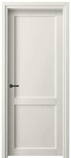 Дверь межкомнатная 2121 СТБЛ. Цвет Софт-тач белоснежный. Материал Полипропилен. Коллекция Neo. Картинка.
