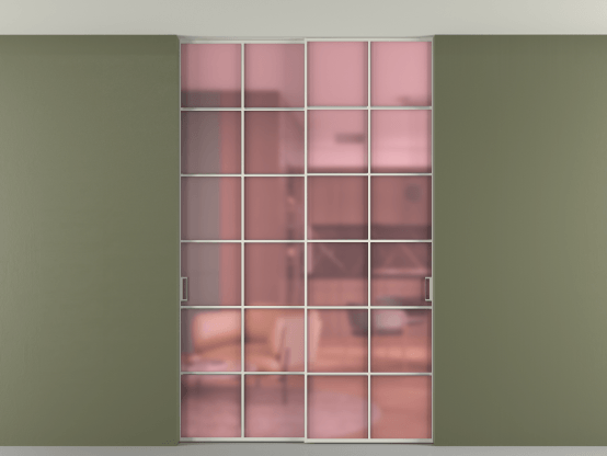 Алюминевая перегородка АЛПР 040.05_БЕЛ_САТ РОЗ_new. Цвет Алюминий Белый. Материал Алюминий. Коллекция Перегородка Formato внутри проёма скрытое крепление в потолок 2 створки. Фото. Алюминевая перегородка АЛПР 040.05_БЕЛ_САТ РОЗ_new. Цвет Алюминий Белый. Материал Алюминий. Коллекция Перегородка Formato внутри проёма скрытое крепление в потолок 2 створки. Картинка.