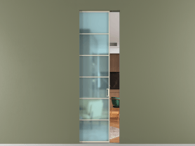 Алюминевая перегородка skr1_04_ Алюминий бежево-серый Сатинированное голубое стекло, триплекс, 6мм. Цвет Алюминий бежево-серый. Материал Алюминий в эмали. Коллекция Перегородка Formato скрытый пенал 1 створка. Фото. Алюминевая перегородка skr1_04_ Алюминий бежево-серый Сатинированное голубое стекло, триплекс, 6мм. Цвет Алюминий бежево-серый. Материал Алюминий в эмали. Коллекция Перегородка Formato скрытый пенал 1 створка. Картинка.