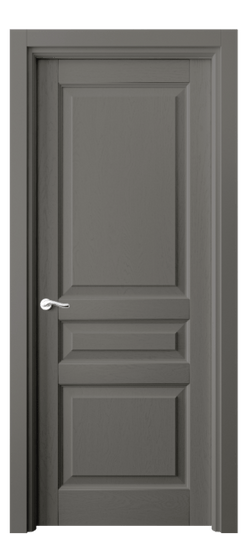 Дверь межкомнатная 0711 ДКЛС. Цвет Дуб классический серый. Материал Массив дуба эмаль. Коллекция Lignum. Картинка.