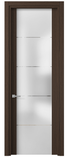 Дверь межкомнатная 4114 МШЭКТ ГРА. Цвет Экзотик трюфельный. Материал Мультишпон. Коллекция Planum. Картинка.