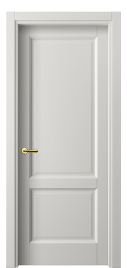 Дверь межкомнатная 1421 МСР. Цвет Матовый серый. Материал Гладкая эмаль. Коллекция Galant. Картинка.