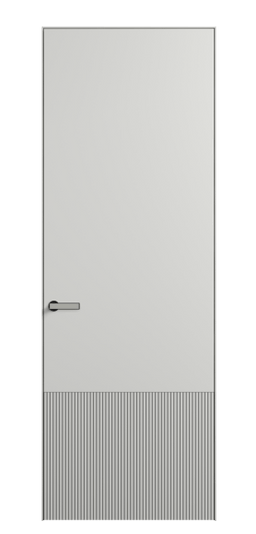 Межкомнатная дверь АКУ 8202 МССР. Цвет Матовый светло-серый. Материал Гладкая эмаль. Коллекция Velvet. Фото. Дверь межкомнатная АКУ 8202 МССР. Цвет Матовый светло-серый. Материал Гладкая эмаль. Коллекция Velvet. Картинка.