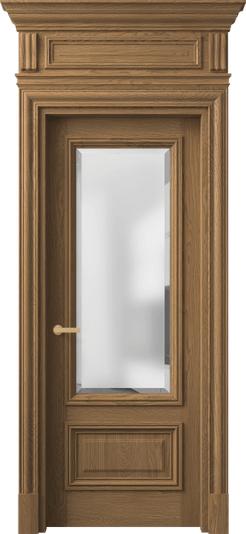 Дверь межкомнатная 7306 ДМС.М САТ-Ф. Цвет Дуб мускатный матовый. Материал Массив дуба матовый. Коллекция Antique. Картинка.