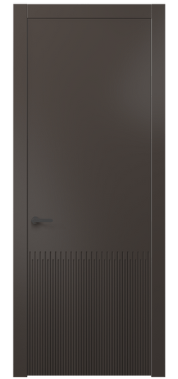 Межкомнатная дверь АКП 8626 МАН. Цвет Матовый антрацит. Материал Гладкая эмаль. Коллекция Дюна. Фото. Дверь межкомнатная АКП 8626 МАН. Цвет Матовый антрацит. Материал Гладкая эмаль. Коллекция Дюна. Картинка.