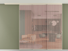 Перегородка Formato вдоль стены на потолок телескопик синхро 3