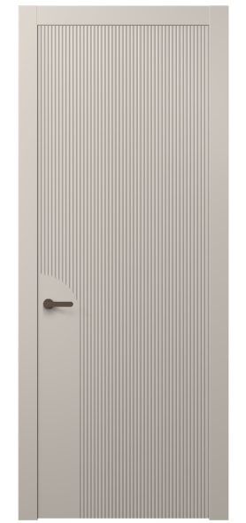 Дверь межкомнатная АКП 8625 МСБЖ. Цвет Матовый светло-бежевый. Материал Гладкая эмаль. Коллекция Dune. Картинка.