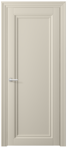 Дверь межкомнатная 2501 ПЭСБ. Цвет ПЭТ светло-бежевый. Материал ПЭТ. Коллекция Центро. Картинка.